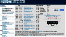 What Primegrid.com website looked like in 2020 (3 years ago)
