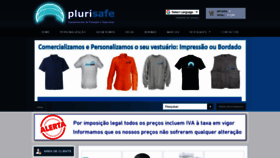 What Plurisafe.pt website looked like in 2020 (3 years ago)