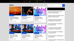 What Pinoysflixtv.su website looked like in 2020 (3 years ago)