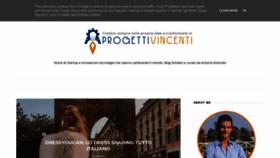 What Progettivincenti.it website looked like in 2020 (3 years ago)