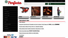 What Perfecta-zelezarstvi.cz website looked like in 2020 (3 years ago)