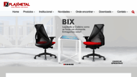 What Plaxmetal.com.br website looked like in 2020 (3 years ago)