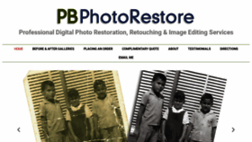 What Pbphotorestore.com website looked like in 2020 (3 years ago)