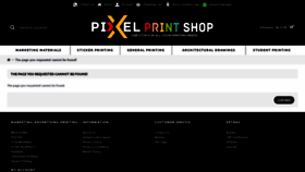 What Pixelprintshop.in website looked like in 2020 (3 years ago)