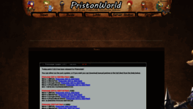 What Pristonworld.com website looked like in 2020 (3 years ago)