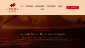 What Pousadaoasispipa.com website looked like in 2020 (3 years ago)