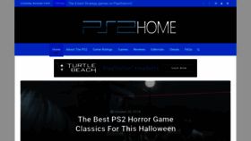 What Ps2home.co.uk website looked like in 2020 (3 years ago)