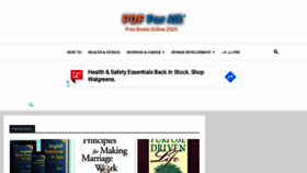 What Pdforall.com website looked like in 2020 (3 years ago)