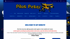 What Pilotpetes.nz website looked like in 2020 (3 years ago)