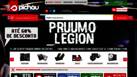 What Pichau.com.br website looked like in 2020 (5 years ago)