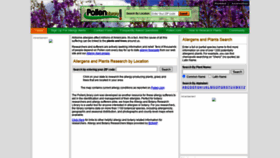 What Pollenlibrary.com website looked like in 2020 (3 years ago)