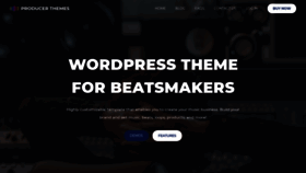 What Producerthemes.com website looked like in 2020 (3 years ago)