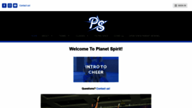 What Planetspirit.com website looked like in 2020 (3 years ago)