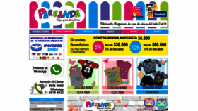 What Parranda.com.ar website looked like in 2020 (3 years ago)
