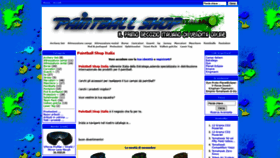 What Paintballshop-italia.it website looked like in 2020 (3 years ago)