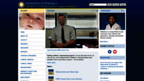 What Pediatrics.uci.edu website looked like in 2020 (3 years ago)