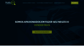 What Publicon.com.br website looked like in 2020 (5 years ago)