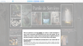What Paroledesorciere.com website looked like in 2020 (3 years ago)