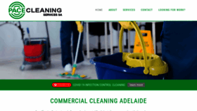 What Pacecleaning.com.au website looked like in 2020 (3 years ago)