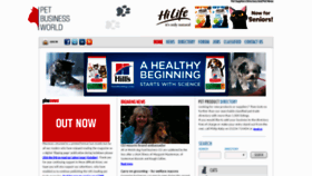 What Petbusinessworld.co.uk website looked like in 2020 (3 years ago)