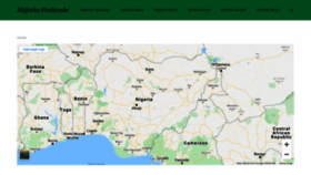 What Postcode.com.ng website looked like in 2020 (3 years ago)