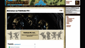 What Pathfinder-fr.org website looked like in 2020 (3 years ago)