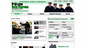 What Polizei-dein-partner.de website looked like in 2020 (3 years ago)