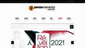 What Pensanoevento.com.br website looked like in 2020 (3 years ago)