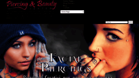 What Piercingbeautycenter.com website looked like in 2020 (3 years ago)
