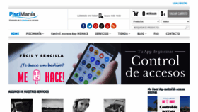 What Piscimania.com website looked like in 2020 (5 years ago)