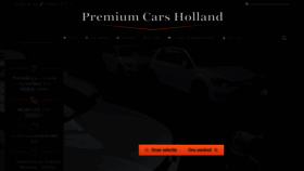 What Premiumcarsholland.nl website looked like in 2020 (3 years ago)