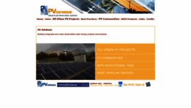 What Pvdatabase.nl website looked like in 2020 (3 years ago)