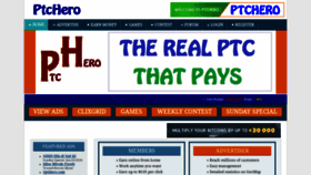 What Ptchero.com website looked like in 2020 (3 years ago)