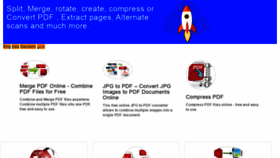 What Pdfcandle.com website looked like in 2020 (3 years ago)