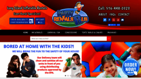 What Partyrentalsareus.com website looked like in 2020 (3 years ago)