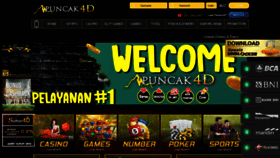 What Puncak4d.com website looked like in 2020 (3 years ago)