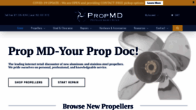 What Propmd.com website looked like in 2020 (3 years ago)