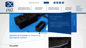 What Psdsas.fr website looked like in 2020 (4 years ago)