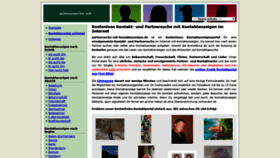 What Partnersuche-mit-kontaktanzeigen.de website looked like in 2020 (3 years ago)