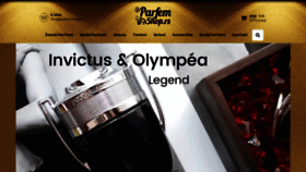 What Parfemshop.rs website looked like in 2020 (4 years ago)