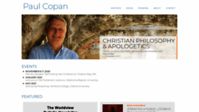 What Paulcopan.com website looked like in 2020 (3 years ago)