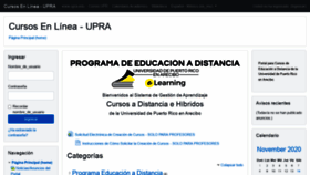What Pped.upra.edu website looked like in 2020 (3 years ago)