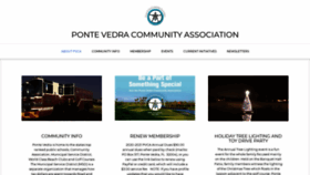 What Pontevedraca.org website looked like in 2020 (3 years ago)