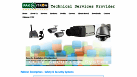 What Paktron.net website looked like in 2020 (5 years ago)