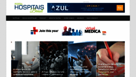 What Portalhospitaisbrasil.com.br website looked like in 2020 (3 years ago)