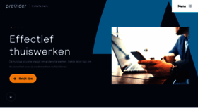 What Previder.nl website looked like in 2020 (3 years ago)