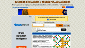 What Palabras-apalabrados.info website looked like in 2020 (3 years ago)