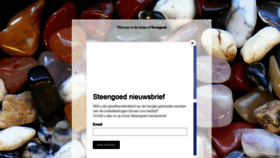 What Puursteengoed.nl website looked like in 2020 (3 years ago)
