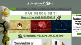 What Perfumex.com.co website looked like in 2020 (4 years ago)
