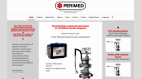 What Perimed.se website looked like in 2020 (3 years ago)